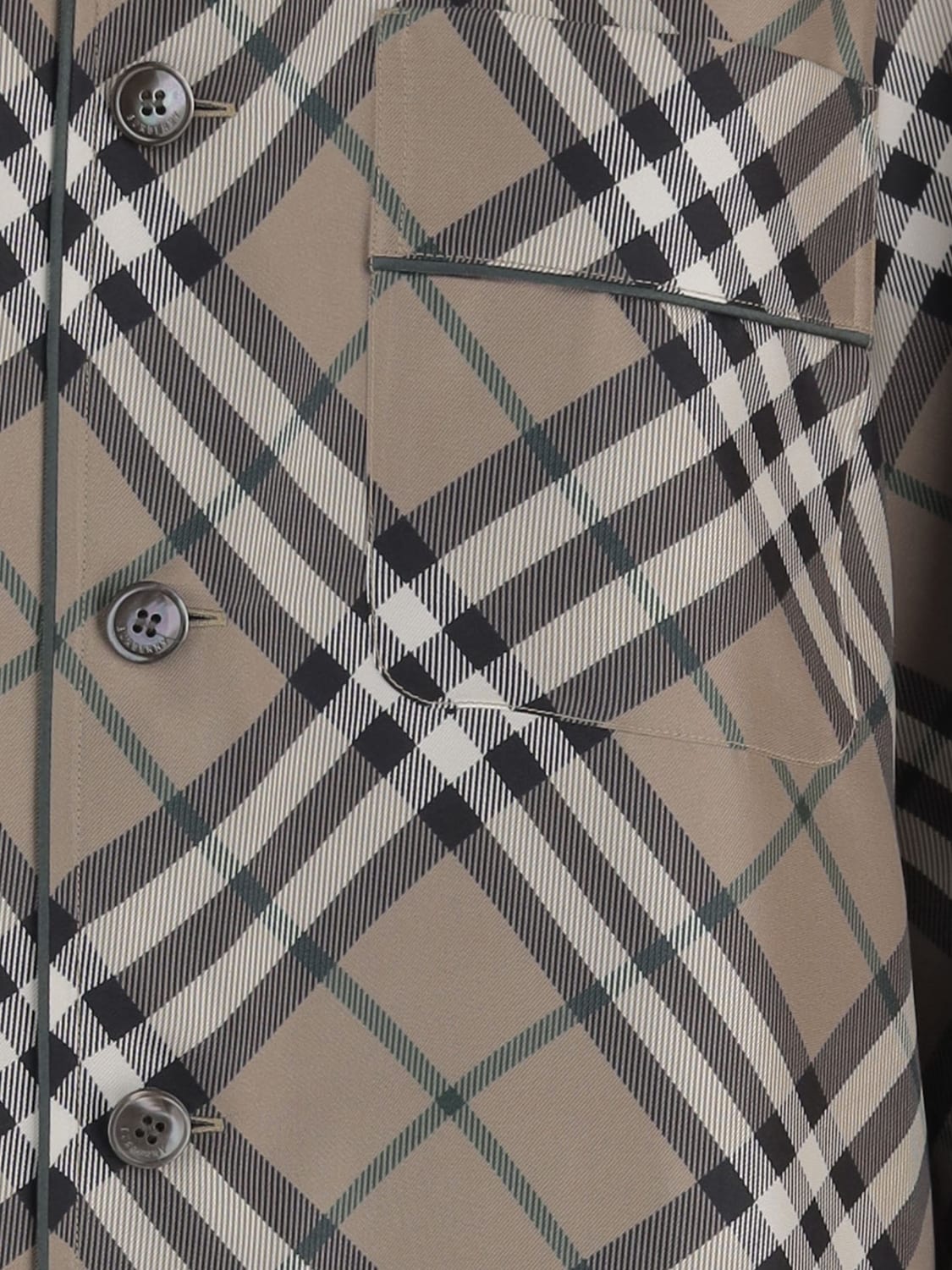 BURBERRY SHIRT: Shorts woman Burberry, Red - Img 3