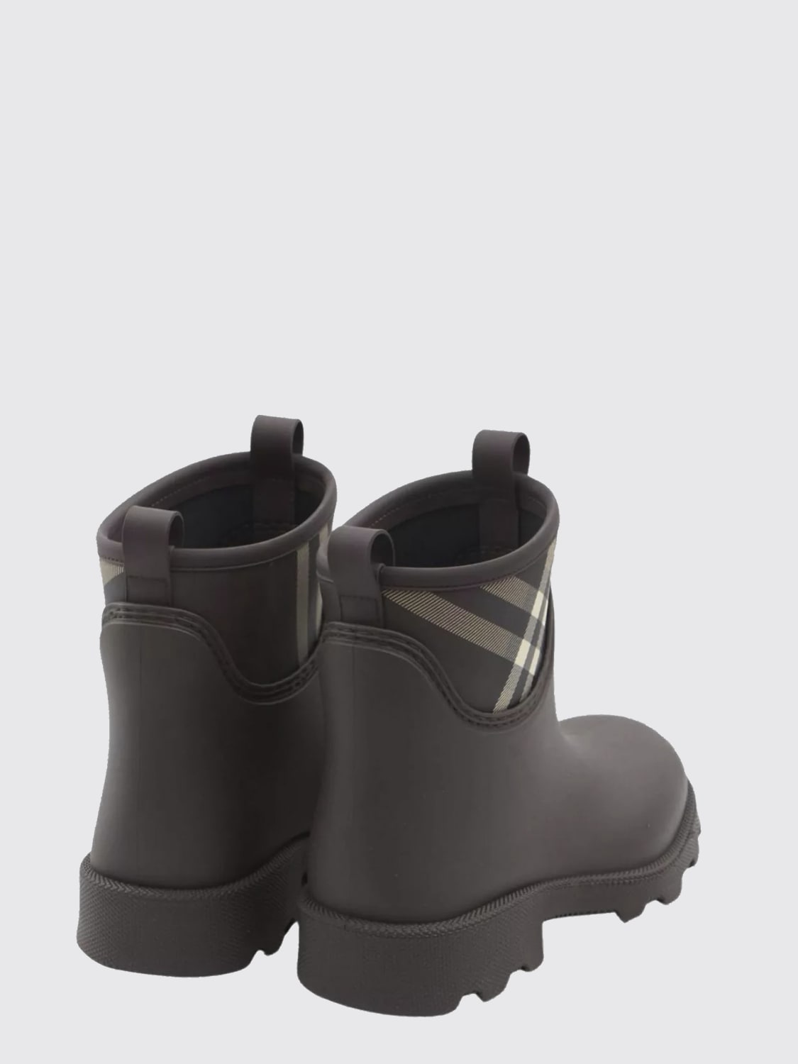 BURBERRY BOOTS: Shoes woman Burberry, Grey - Img 3