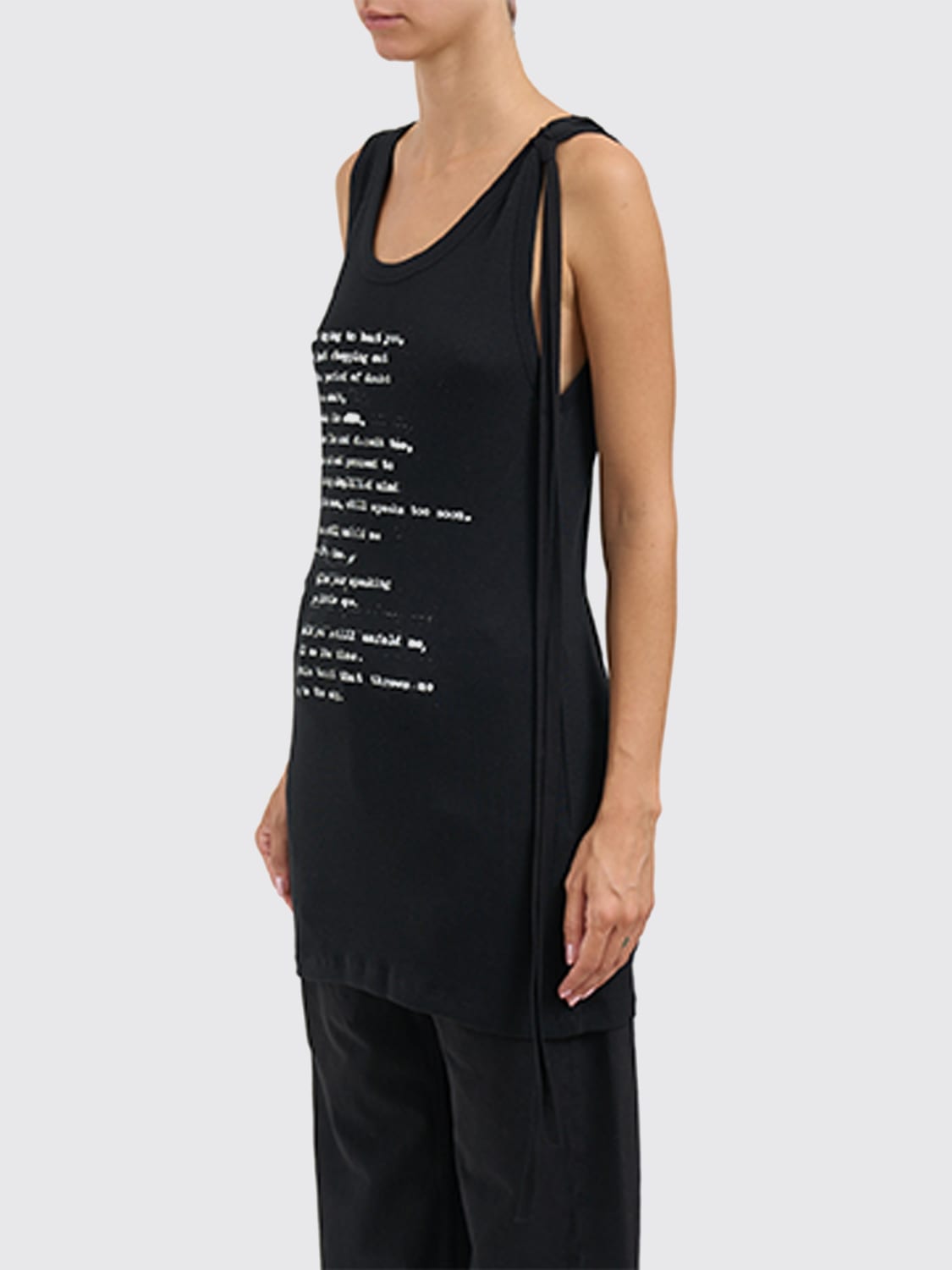 ANN DEMEULEMEESTER TOP: Top mujer Ann Demeulemeester, Negro - Img 3