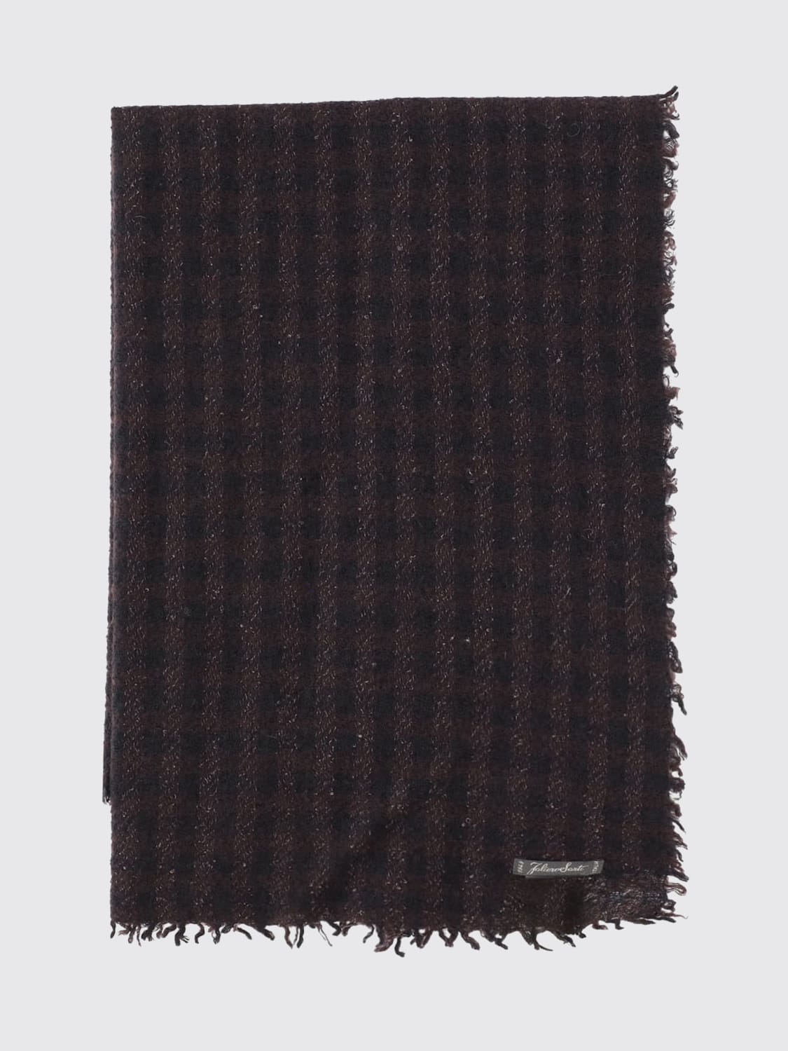 FALIERO SARTI SCARF: Scarf woman Faliero Sarti, Brown - Img 1