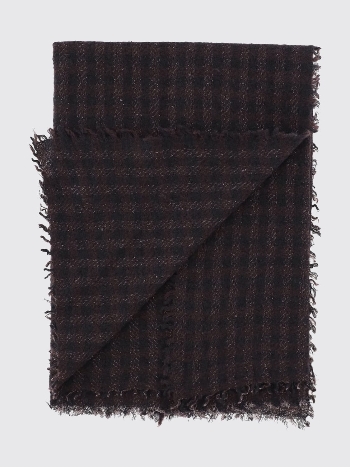 FALIERO SARTI SCARF: Scarf woman Faliero Sarti, Brown - Img 2