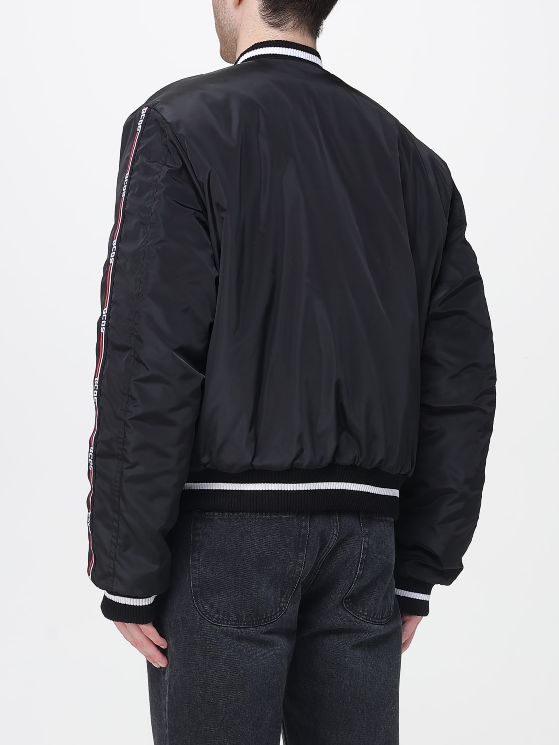 GCDS JACKE: Mantel herren GCDS, Schwarz - Img 2