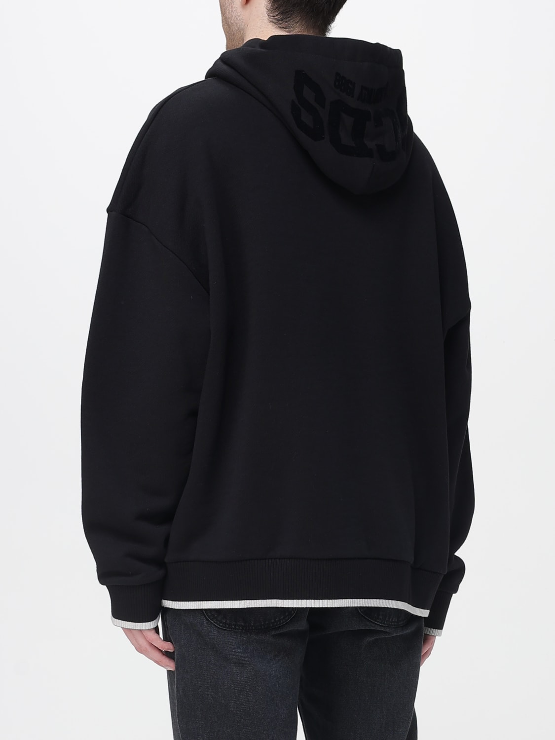 GCDS ТОЛСТОВКА: Свитер Мужское GCDS, Черный - Img 2