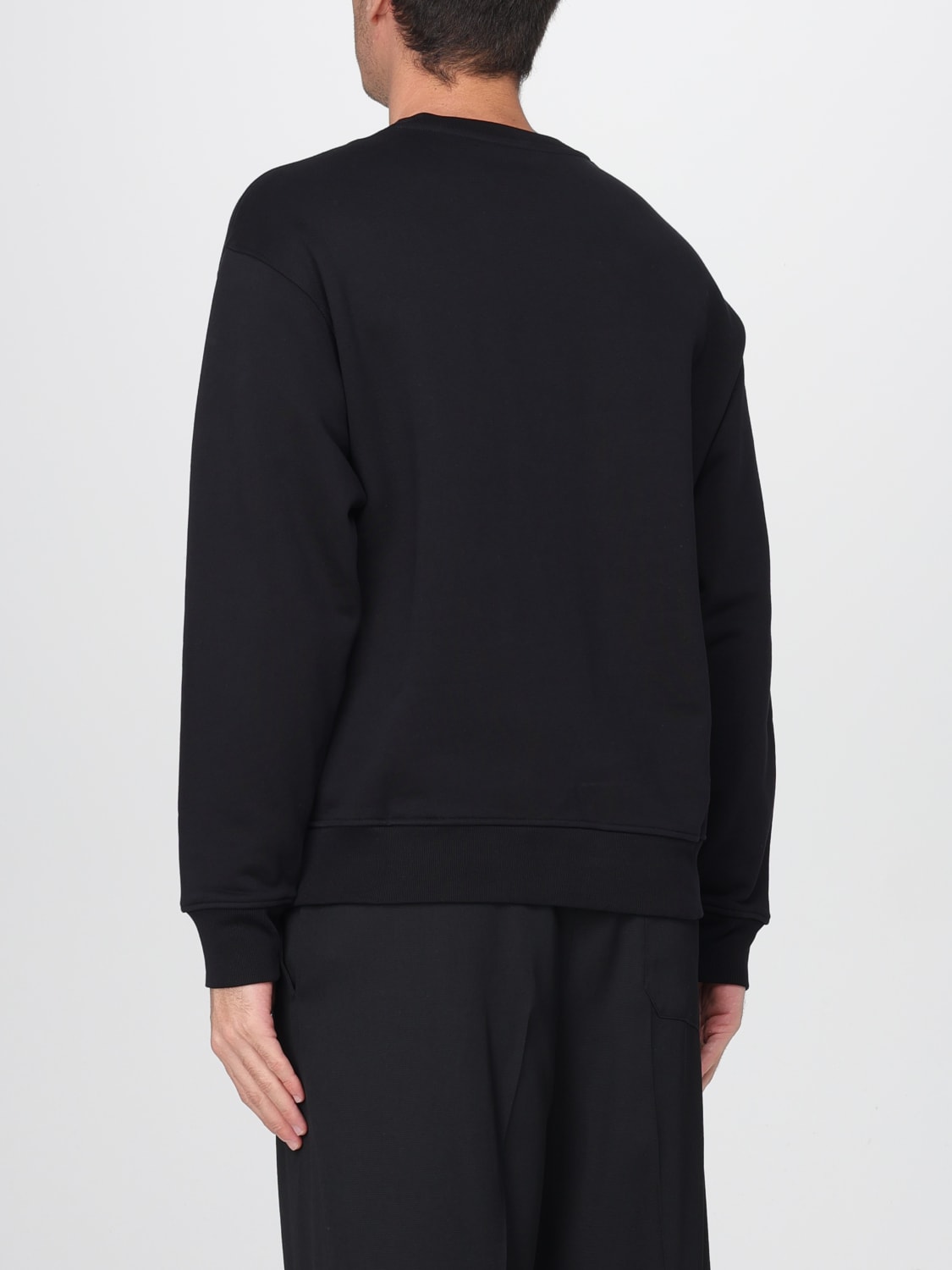 MOSCHINO COUTURE SWEATER: Sweater men Moschino Couture, Black - Img 2