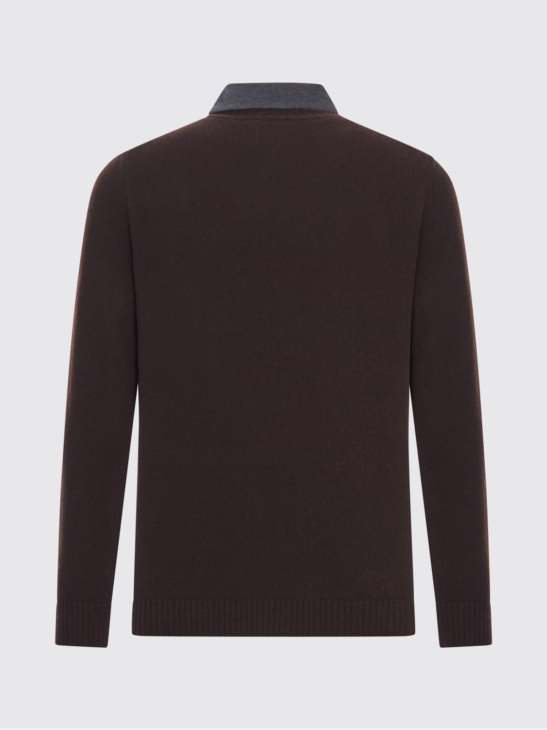 ROBERTO COLLINA POLO SHIRT: Sweater men Roberto Collina, Brown - Img 2