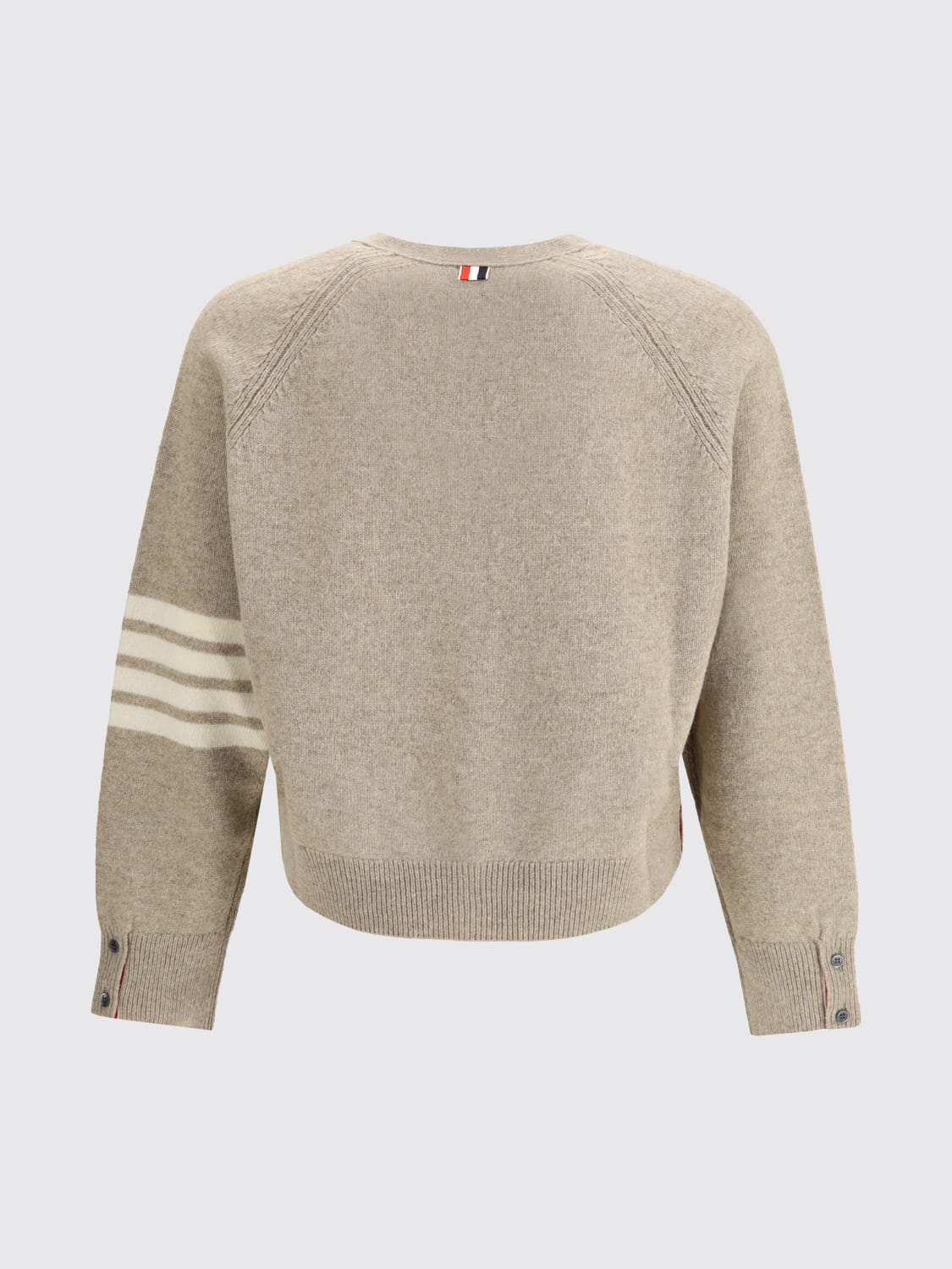 THOM BROWNE SWEATER: Sweater men Thom Browne, Kaki - Img 2