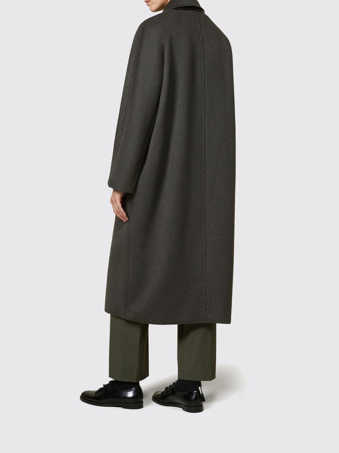 MAX MARA ATELIER COAT: Coat woman Max Mara Atelier, Green - Img 3