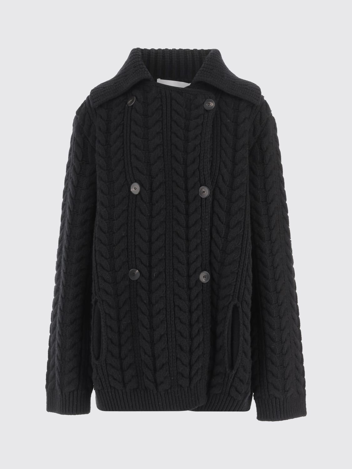 SA SU PHI SWEATER: Blazer woman Sa Su Phi, Black - Img 1