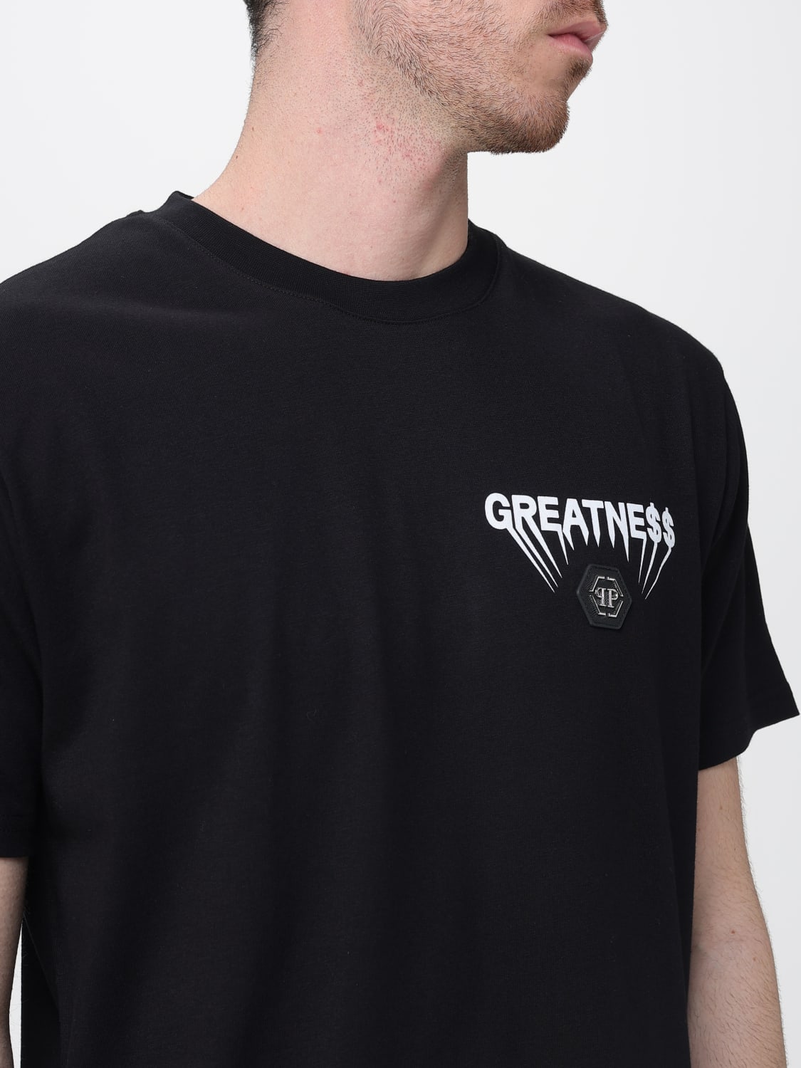 PHILIPP PLEIN CAMISETA: Camiseta hombre Philipp Plein, Negro 1 - Img 3