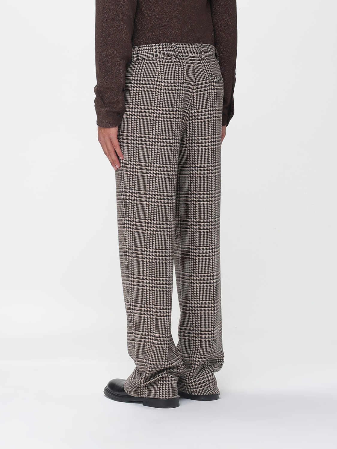 EMPORIO ARMANI PANTS: Pants men Emporio Armani, Brown - Img 3