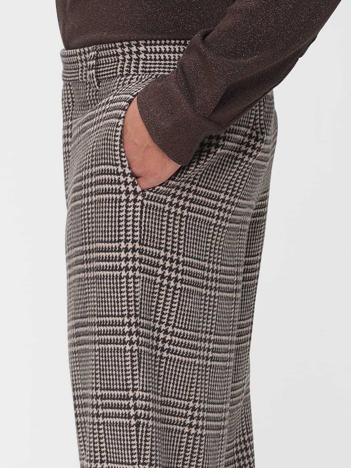 EMPORIO ARMANI PANTS: Pants men Emporio Armani, Brown - Img 4