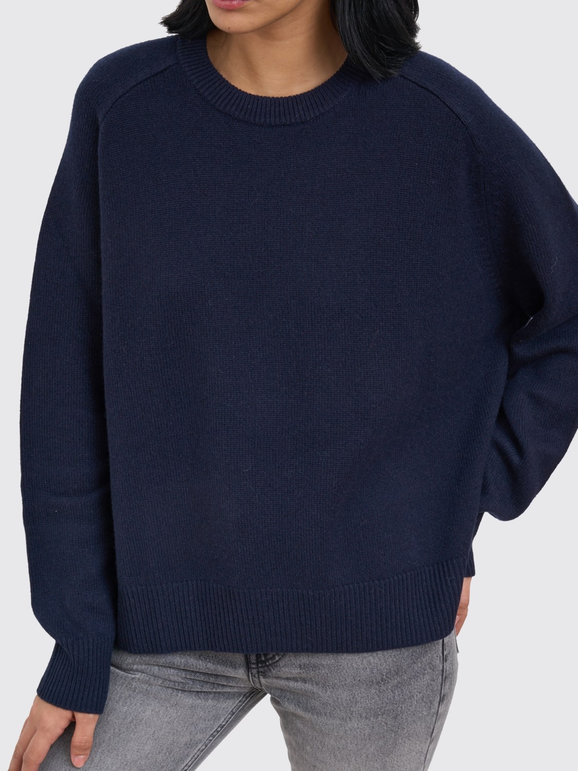 SOFT GOAT 毛衣: 毛衣 女士 Soft Goat, 蓝色 - Img 4