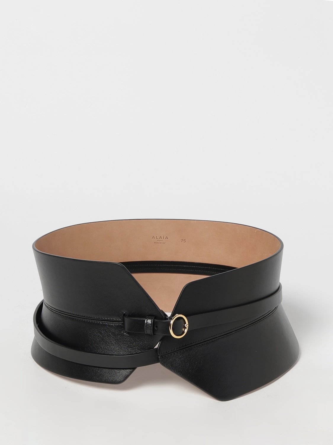 ALAÏA BELT: Belt woman AlaÏa, Black - Img 1