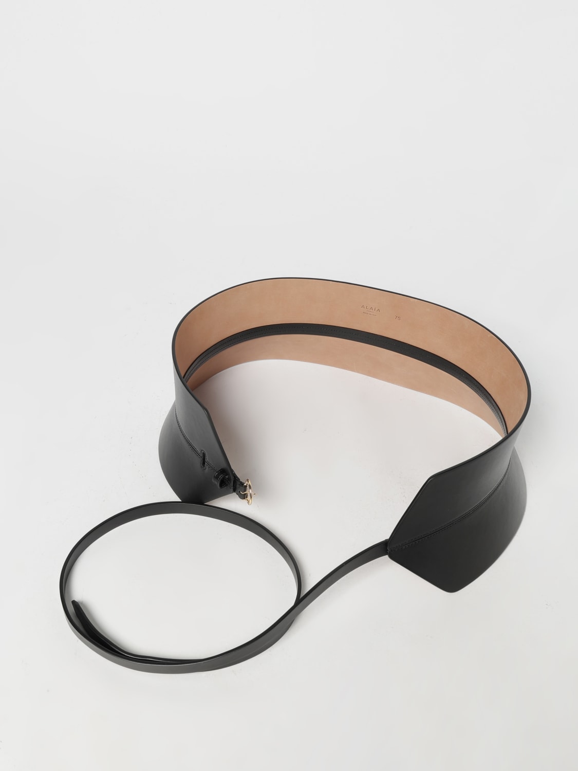 ALAÏA BELT: Belt woman AlaÏa, Black - Img 4
