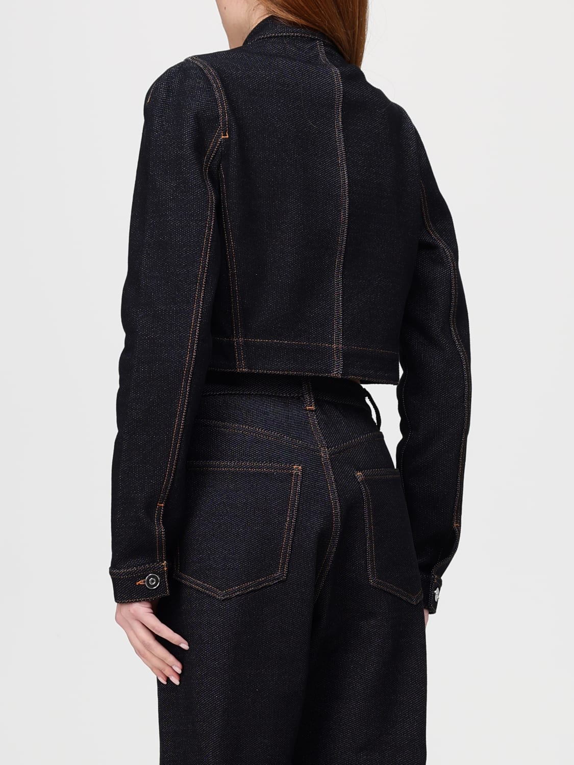 ALAÏA JACKET: Jacket woman AlaÏa, Black - Img 3