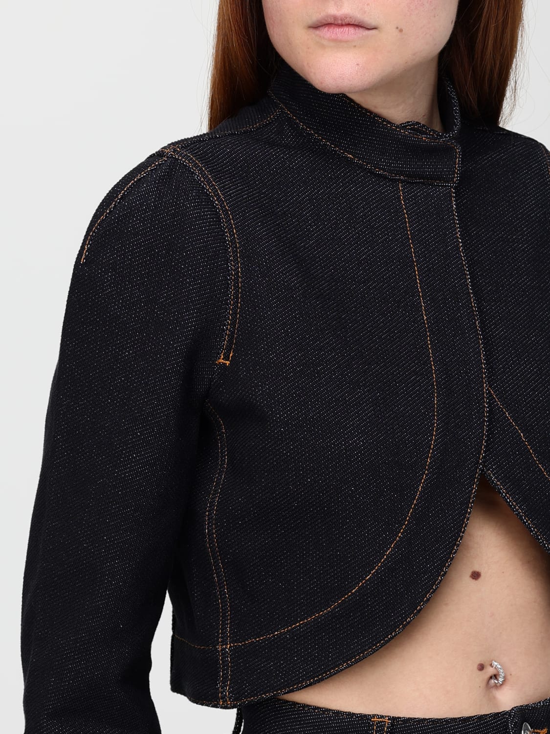 ALAÏA JACKET: Jacket woman AlaÏa, Black - Img 5