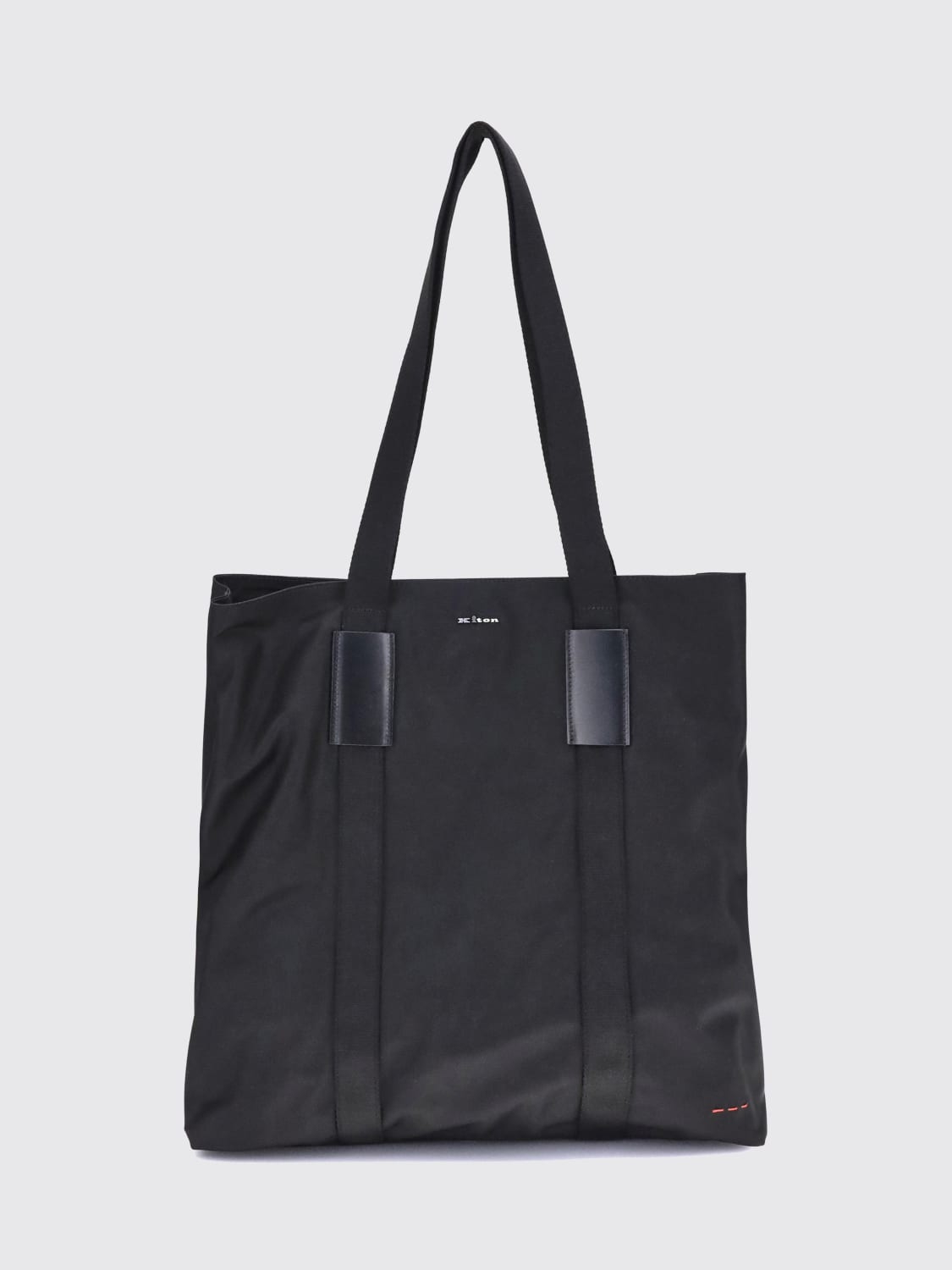 KITON SHOULDER BAG: Bag men Kiton, Black - Img 1