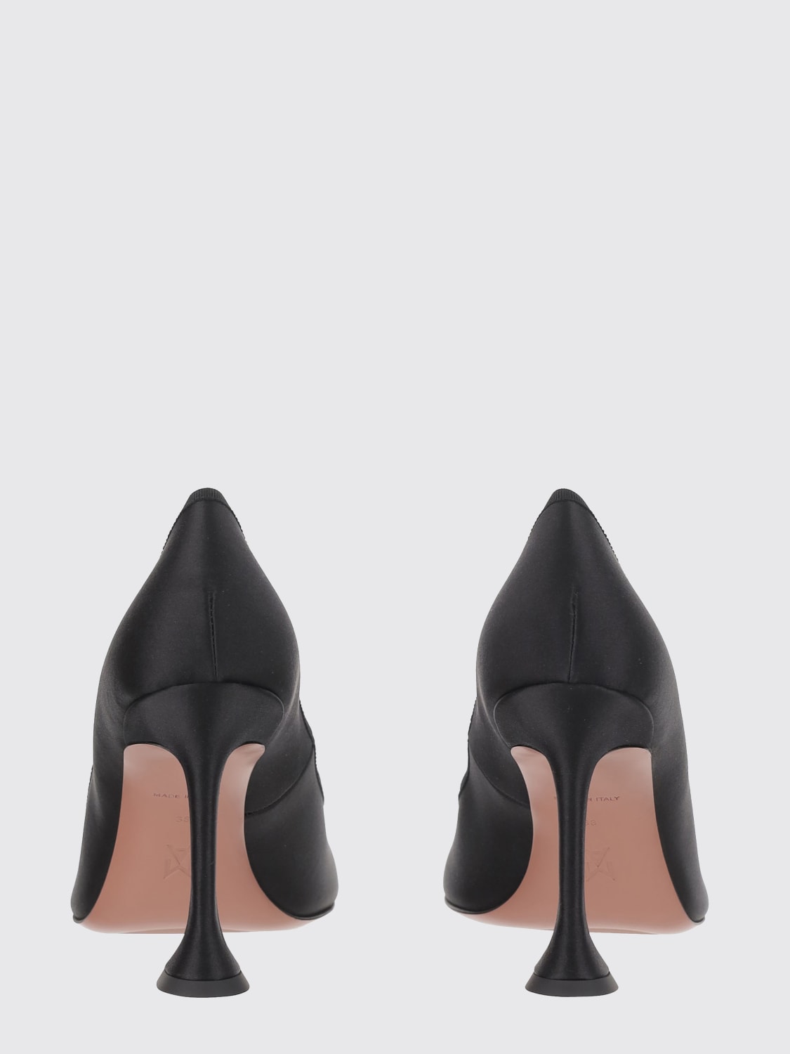 AMINA MUADDI PUMP: High heel shoes woman Amina Muaddi, Black - Img 3