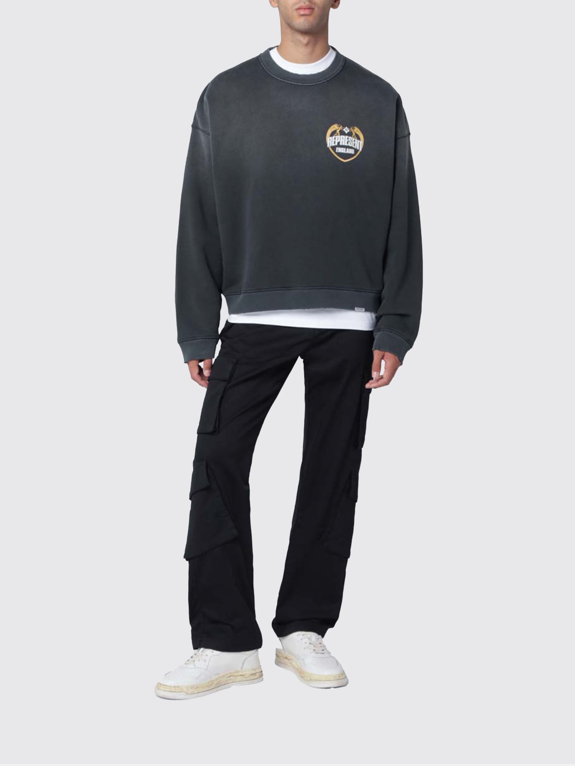 REPRESENT HOSE: Hose herren Represent, Schwarz - Img 2