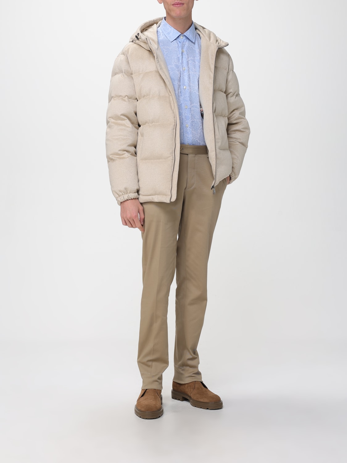 ETRO JACKET: Jacket men Etro, Beige - Img 2