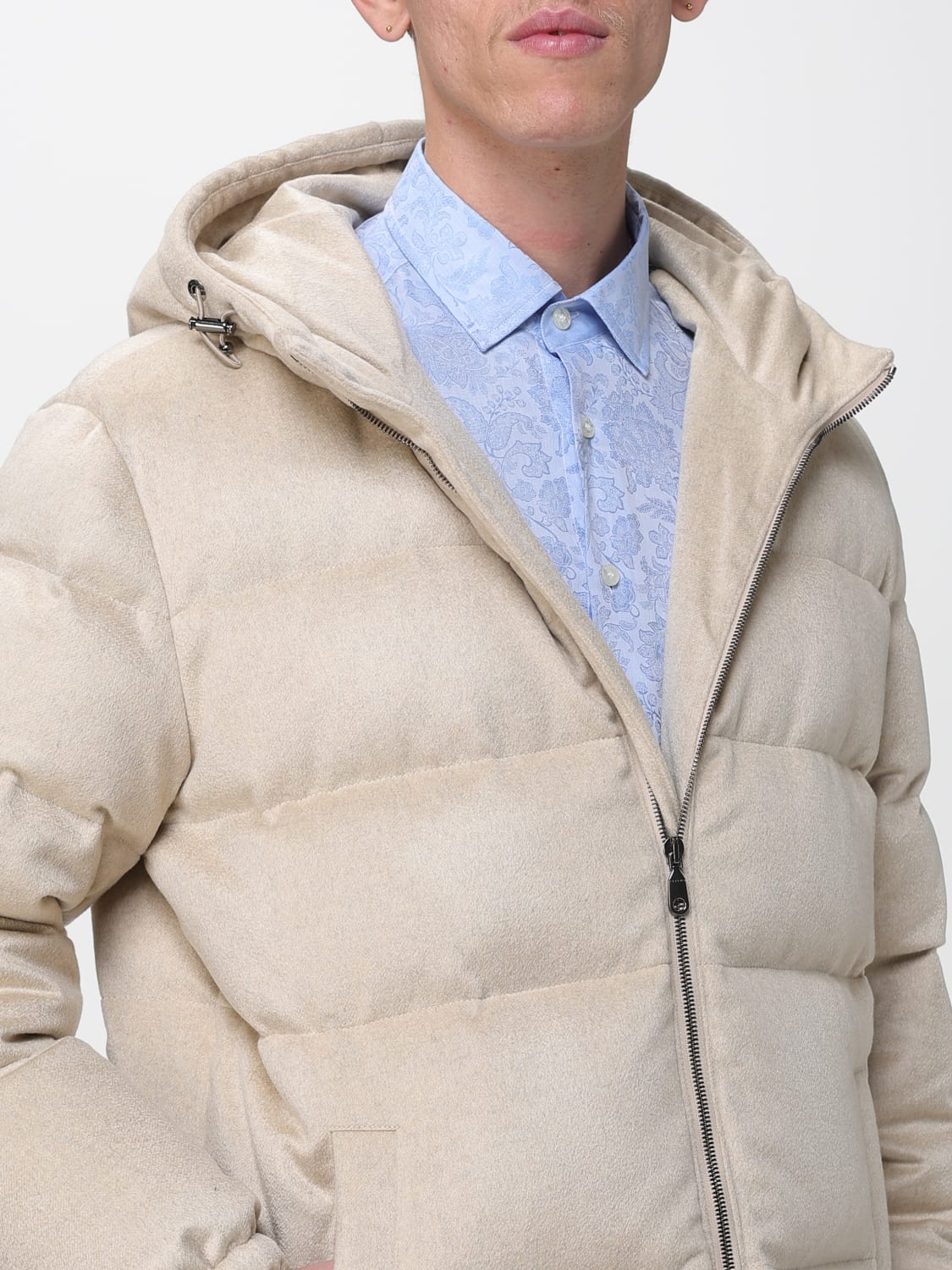 ETRO JACKET: Jacket men Etro, Beige - Img 5