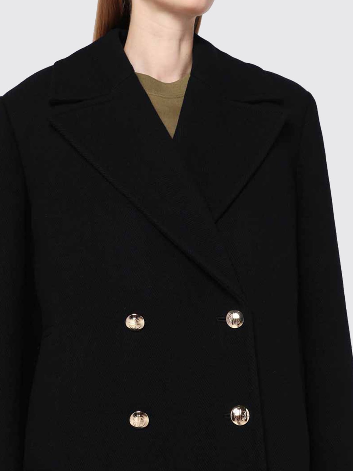ANINE BING COAT: Coat woman Anine Bing, Black - Img 4