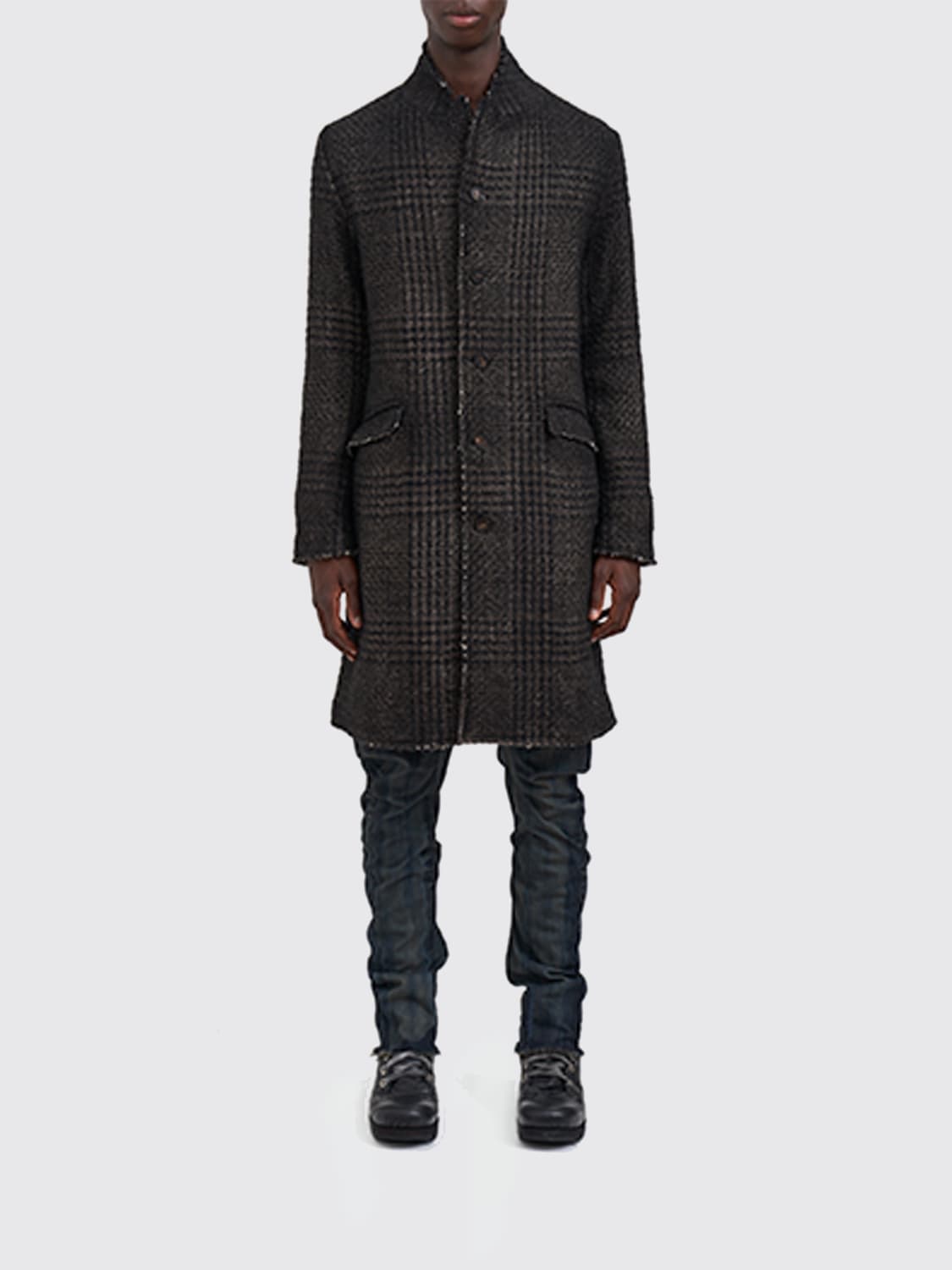 AVANT TOI COAT: Coat men Avant Toi, Brown - Img 1