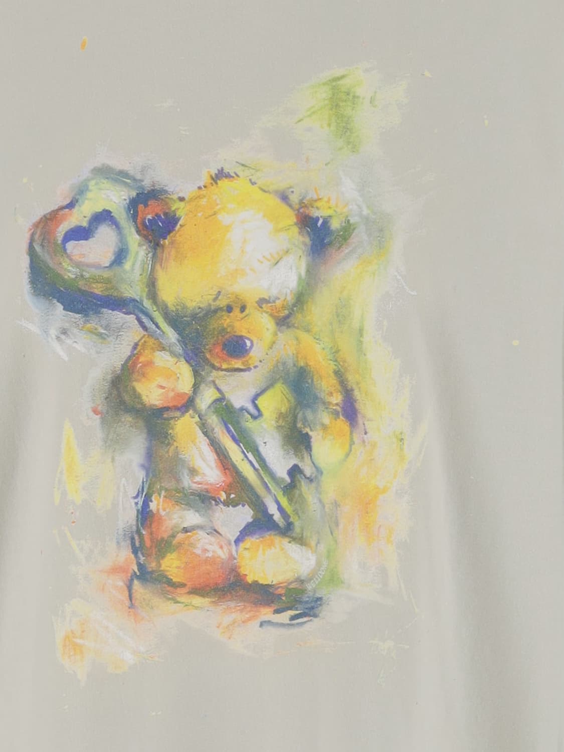 WE11DONE T-SHIRT: Pullover herren We11done, Grün - Img 3