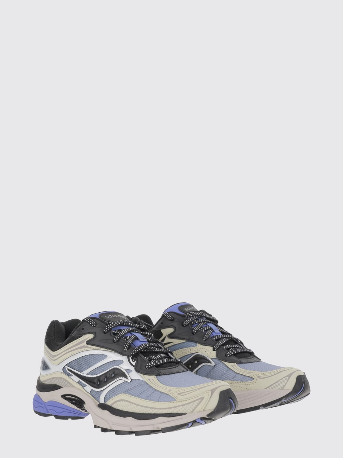 SAUCONY SNEAKERS: Sneakers Progrid Omni 9 Saucony in mesh e gomma , Rosso - Img 2