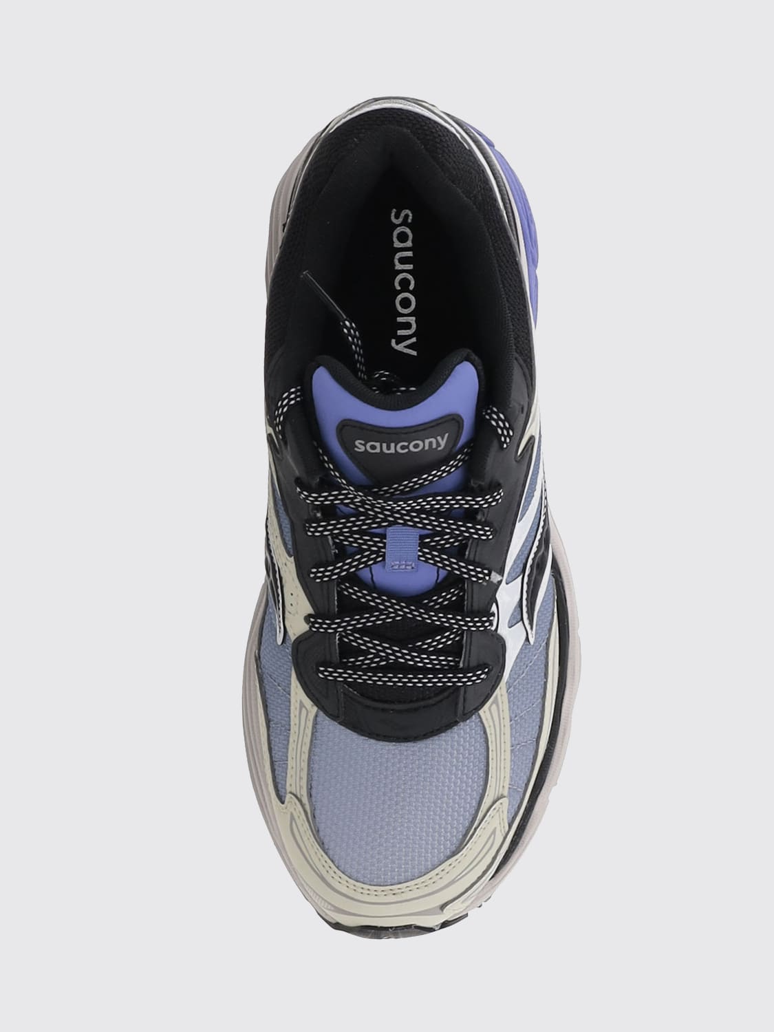 SAUCONY SNEAKERS: Sneakers Progrid Omni 9 Saucony in mesh e gomma , Rosso - Img 4