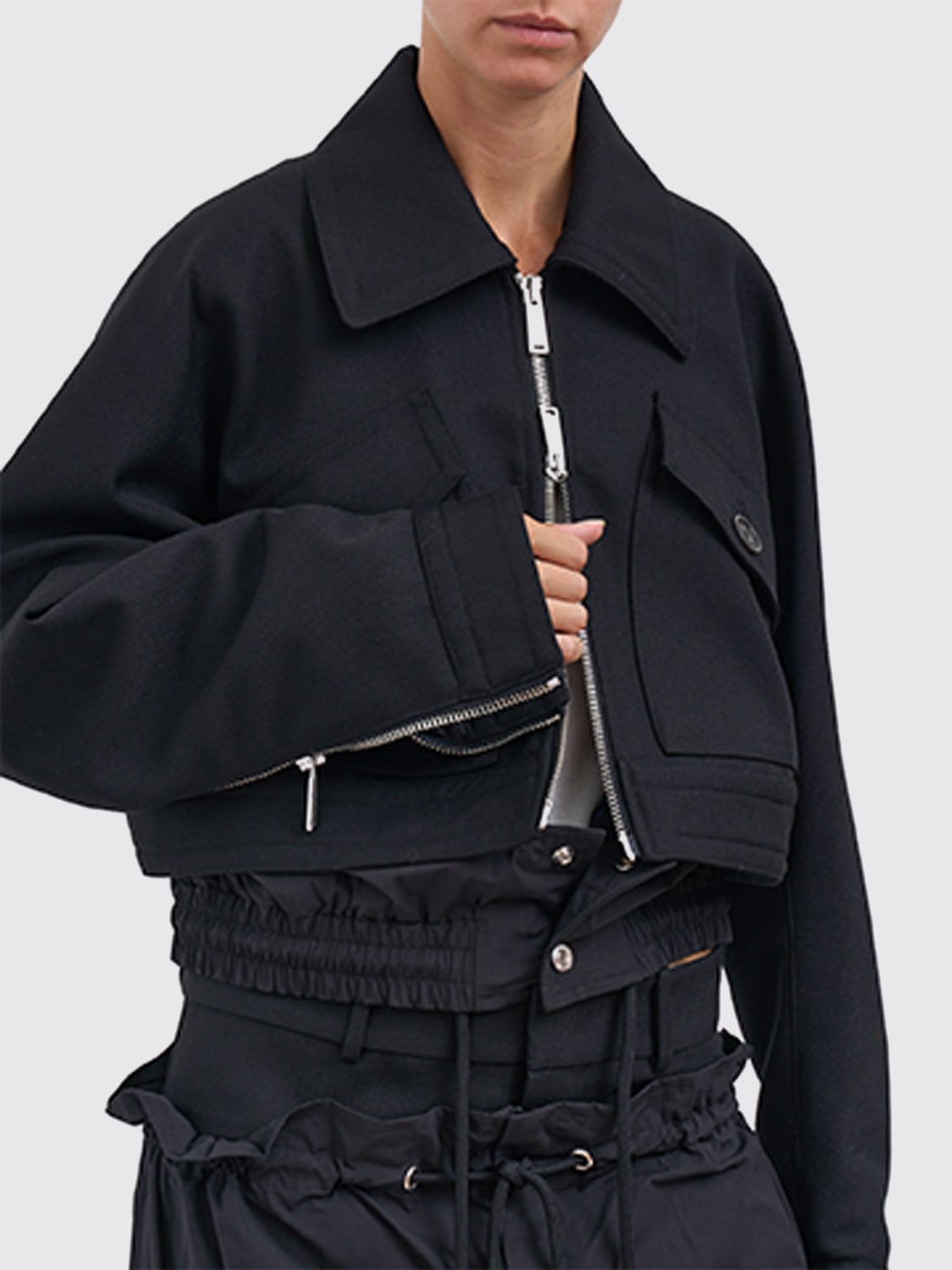 DSQUARED2 VESTE: Veste femme Dsquared2, Noir - Img 6