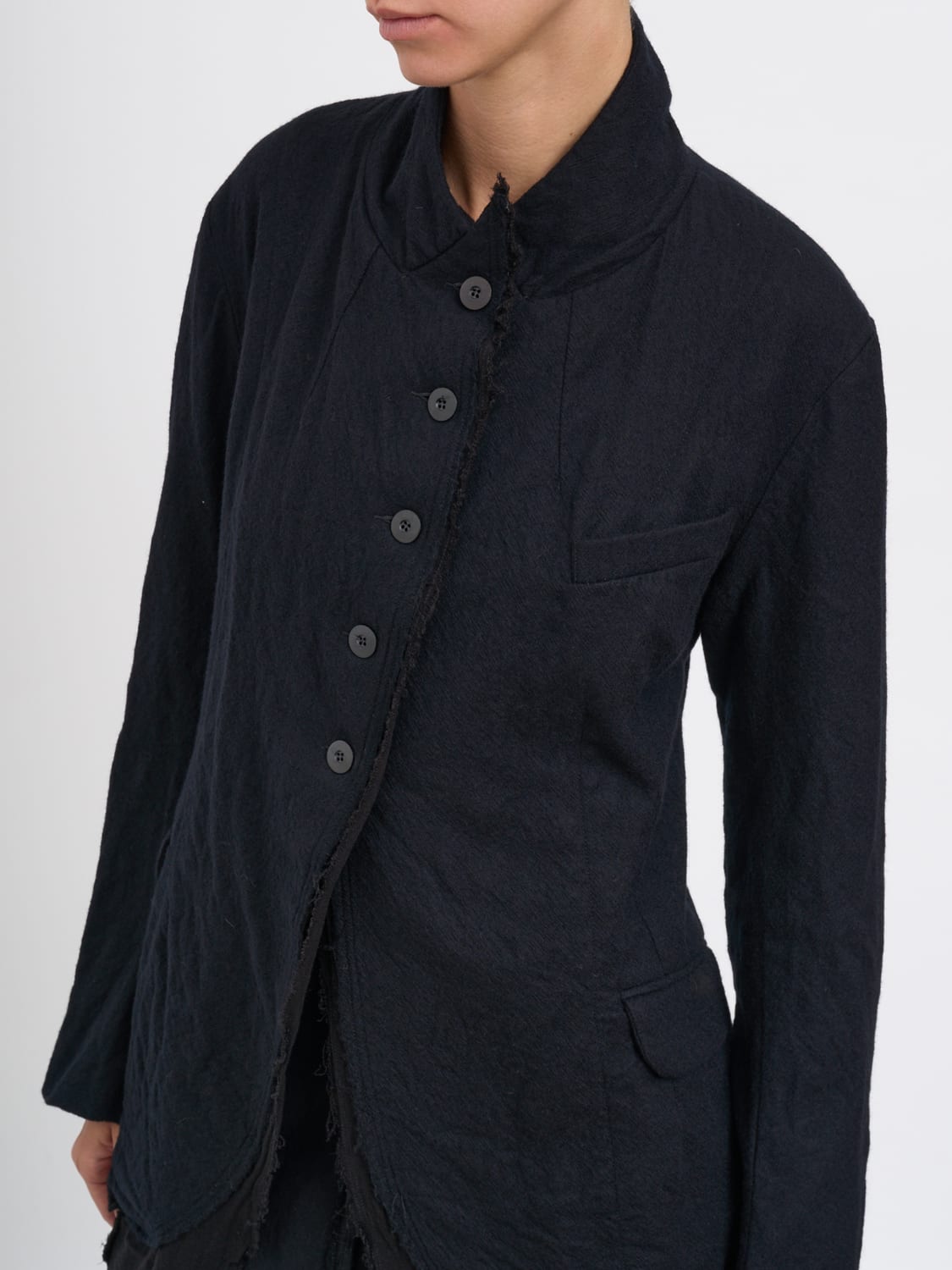 MARC LE BIHAN JACKET: Jacket woman Marc Le Bihan, Black - Img 5