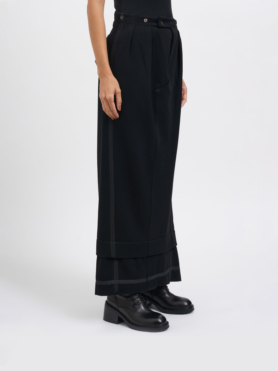 MARC LE BIHAN JUPE: Jupe femme Marc Le Bihan, Noir - Img 4