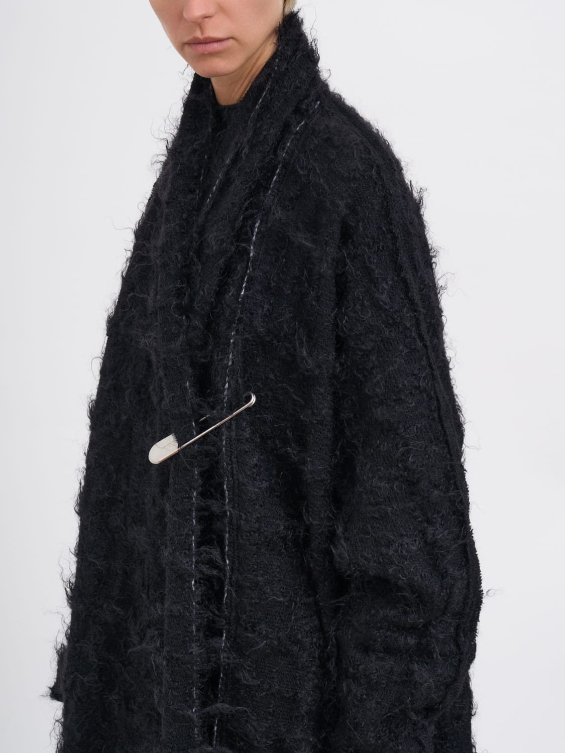 MARC LE BIHAN PULLOVER: Pullover damen Marc Le Bihan, Schwarz - Img 4