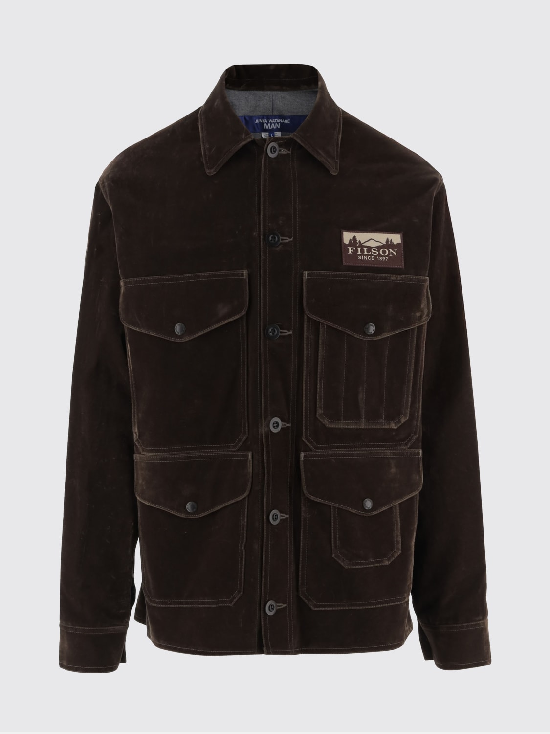 JUNYA WATANABE JACKET: Jacket men Junya Watanabe, Brown - Img 1