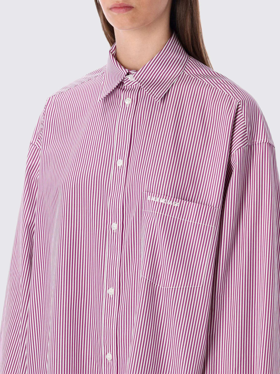 BALENCIAGA SHIRT: Sweater woman Balenciaga, Violet - Img 3