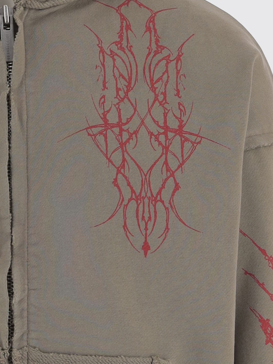 44 LABEL GROUP SWEATSHIRT: Pullover herren 44 Label Group, Kaki - Img 3