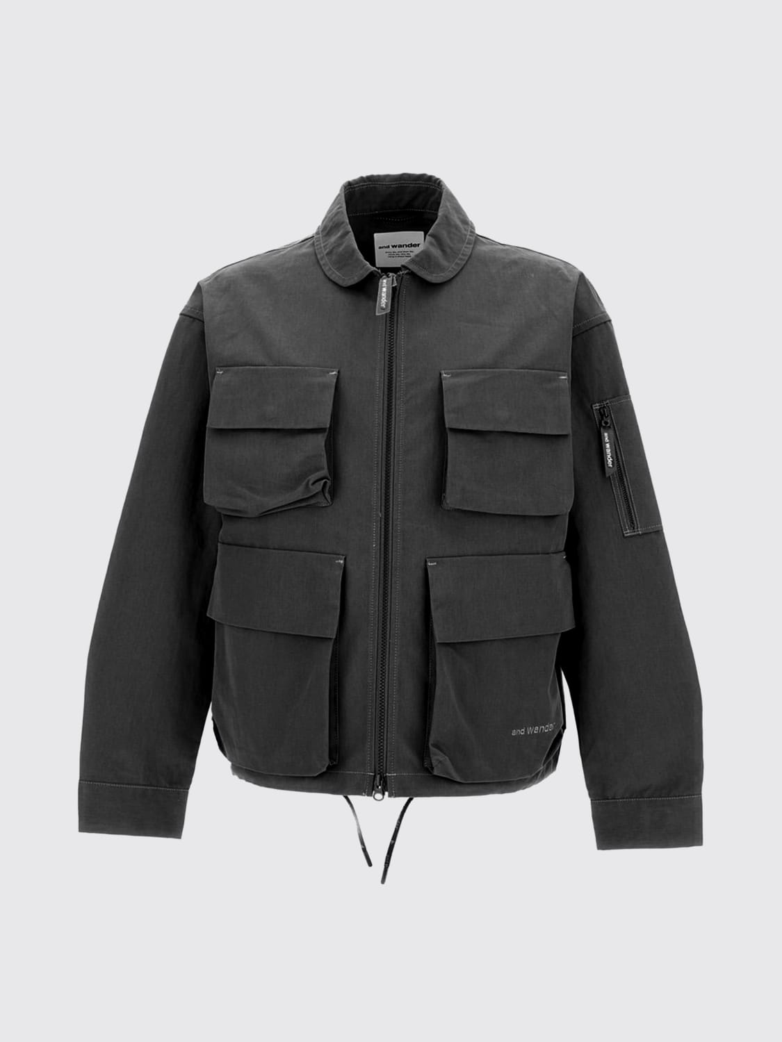 AND WANDER VESTE: Veste homme And Wander, Noir - Img 1