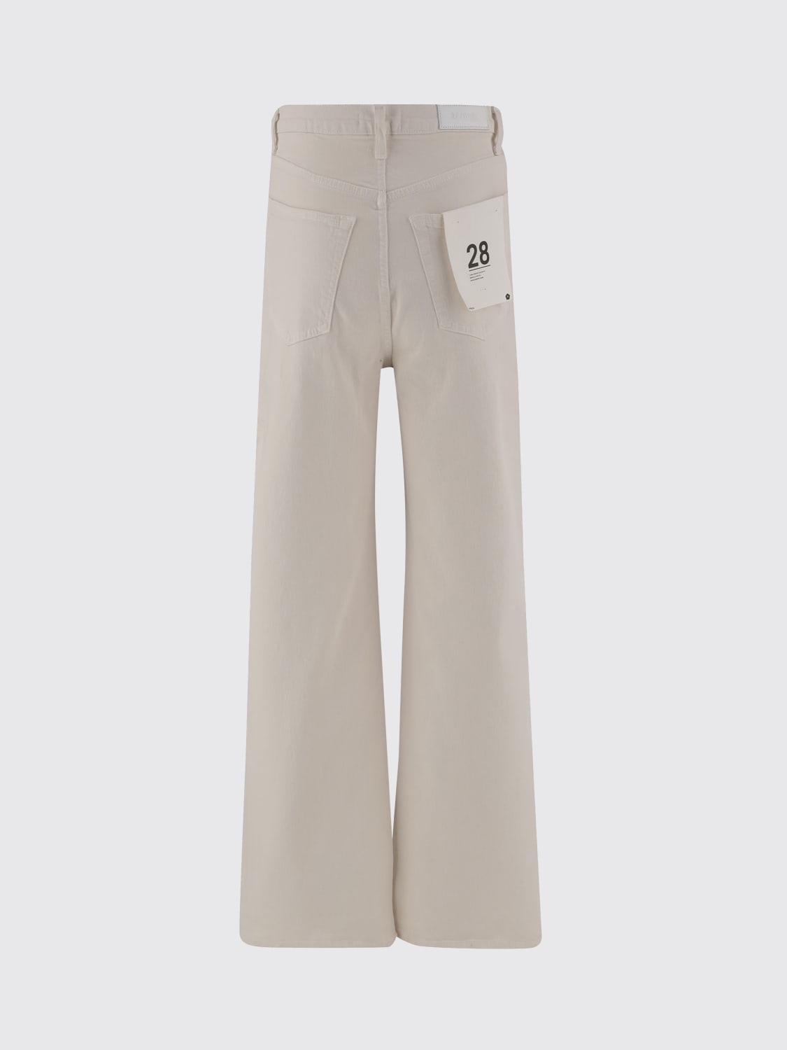 RE/DONE JEANS: Pants woman Re/done, White - Img 2