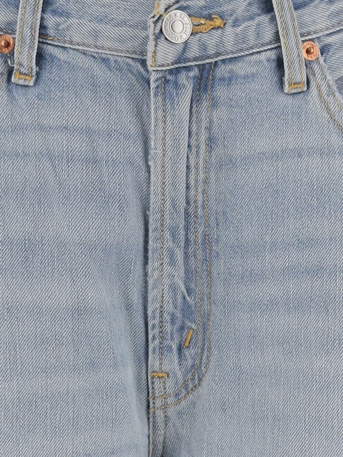 RE/DONE JEANS: Jeans wide-leg Re/done in denim , Denim - Img 3