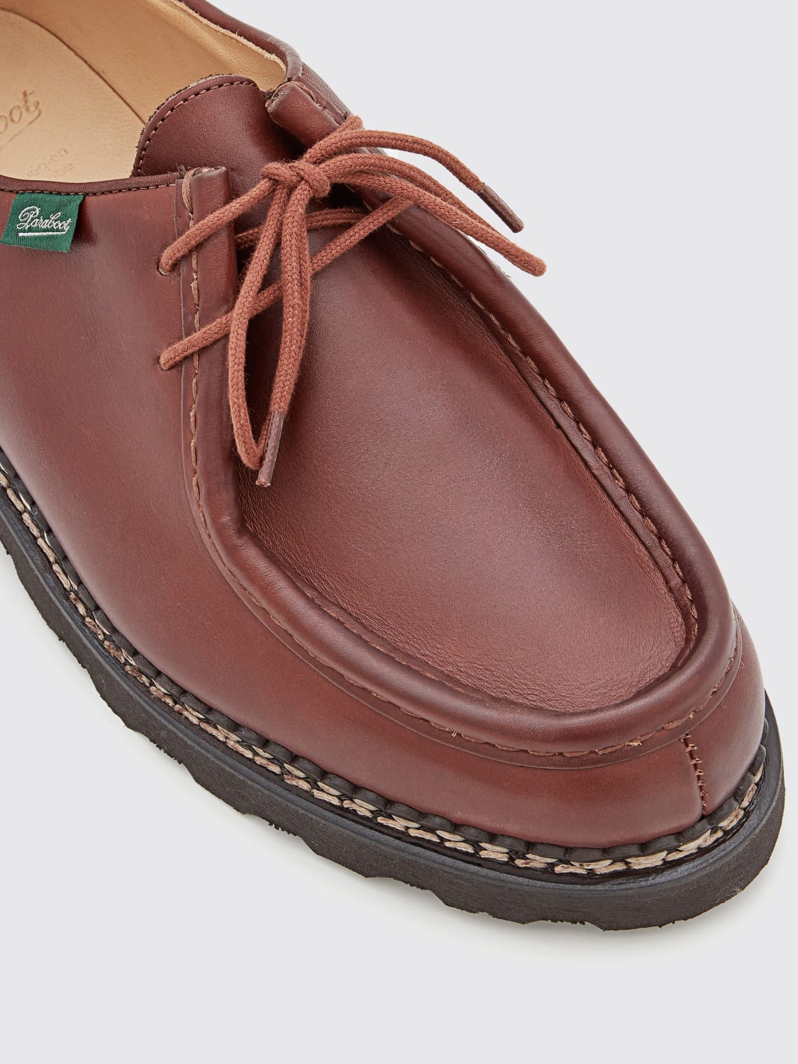 PARABOOT SCHNÜRSCHUHE: Mokassins herren Paraboot, Braun - Img 4