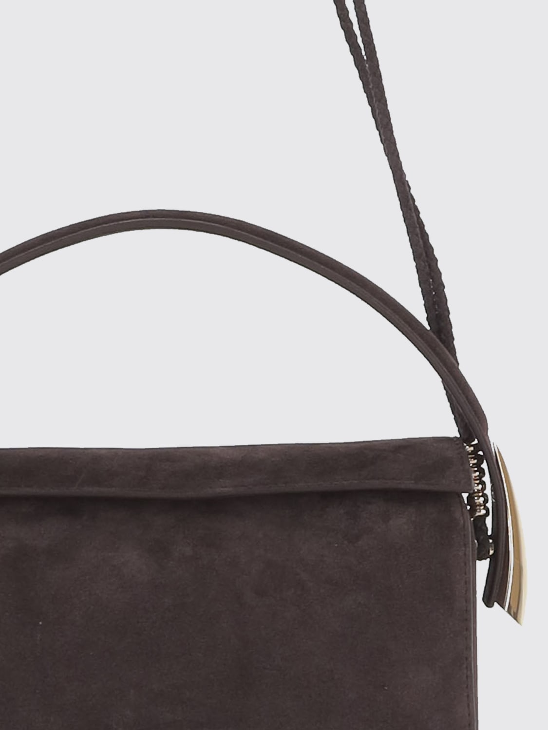 BENEDETTA BRUZZICHES BORSA A TRACOLLA: Borsa a tracolla Benedetta Bruzziches, Marrone - Img 4