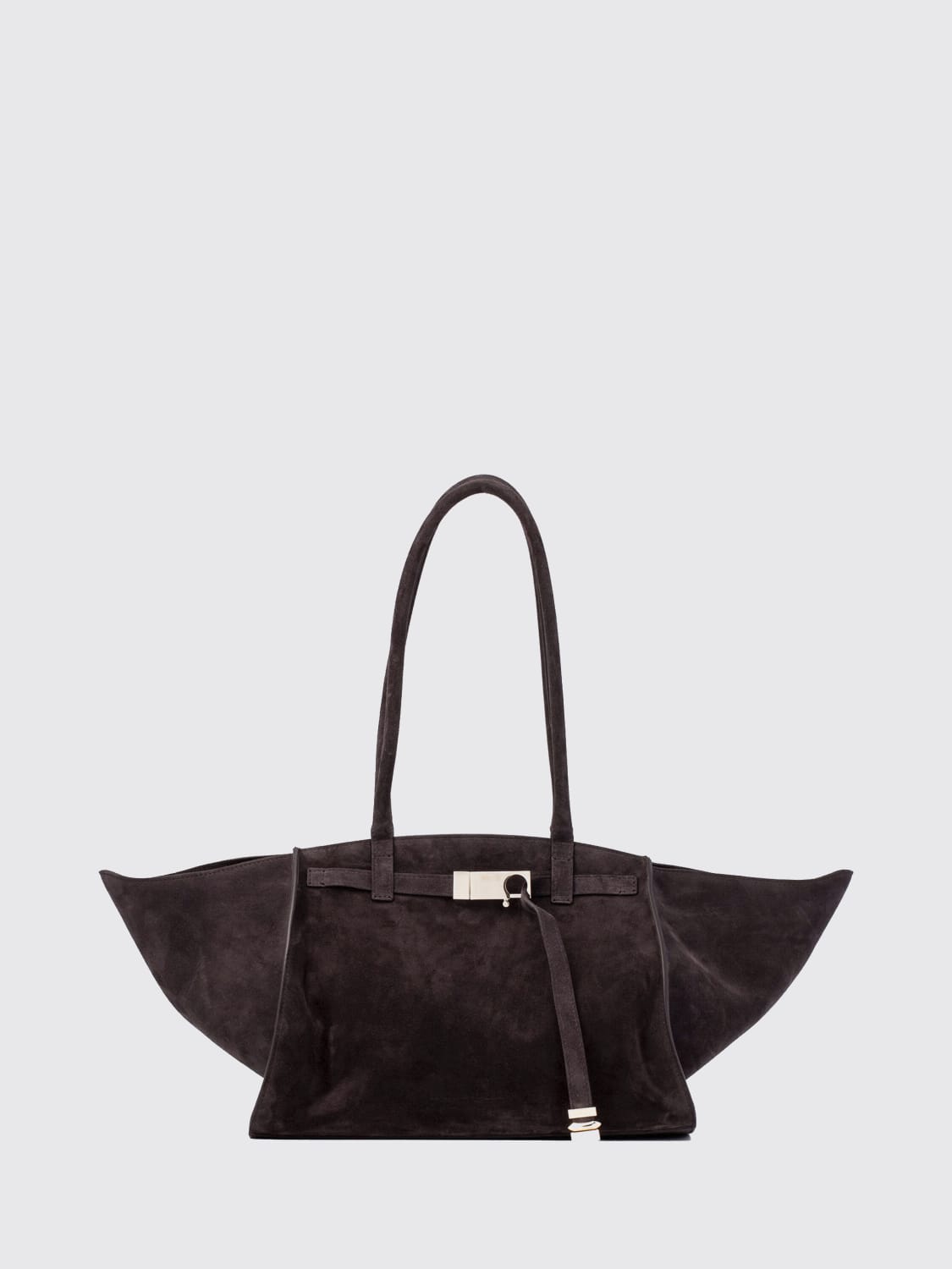 BENEDETTA BRUZZICHES SAC PORTÉ ÉPAULE: Sac cabas femme Benedetta Bruzziches, Violet - Img 1