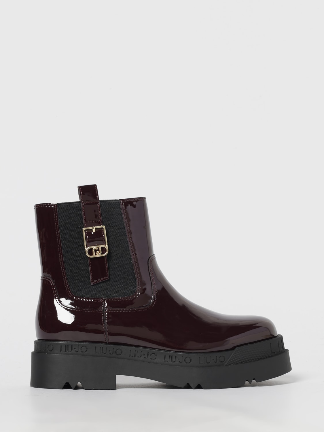 LIU JO BOOTS: Flat ankle boot woman Liu Jo, Ruby - Img 1