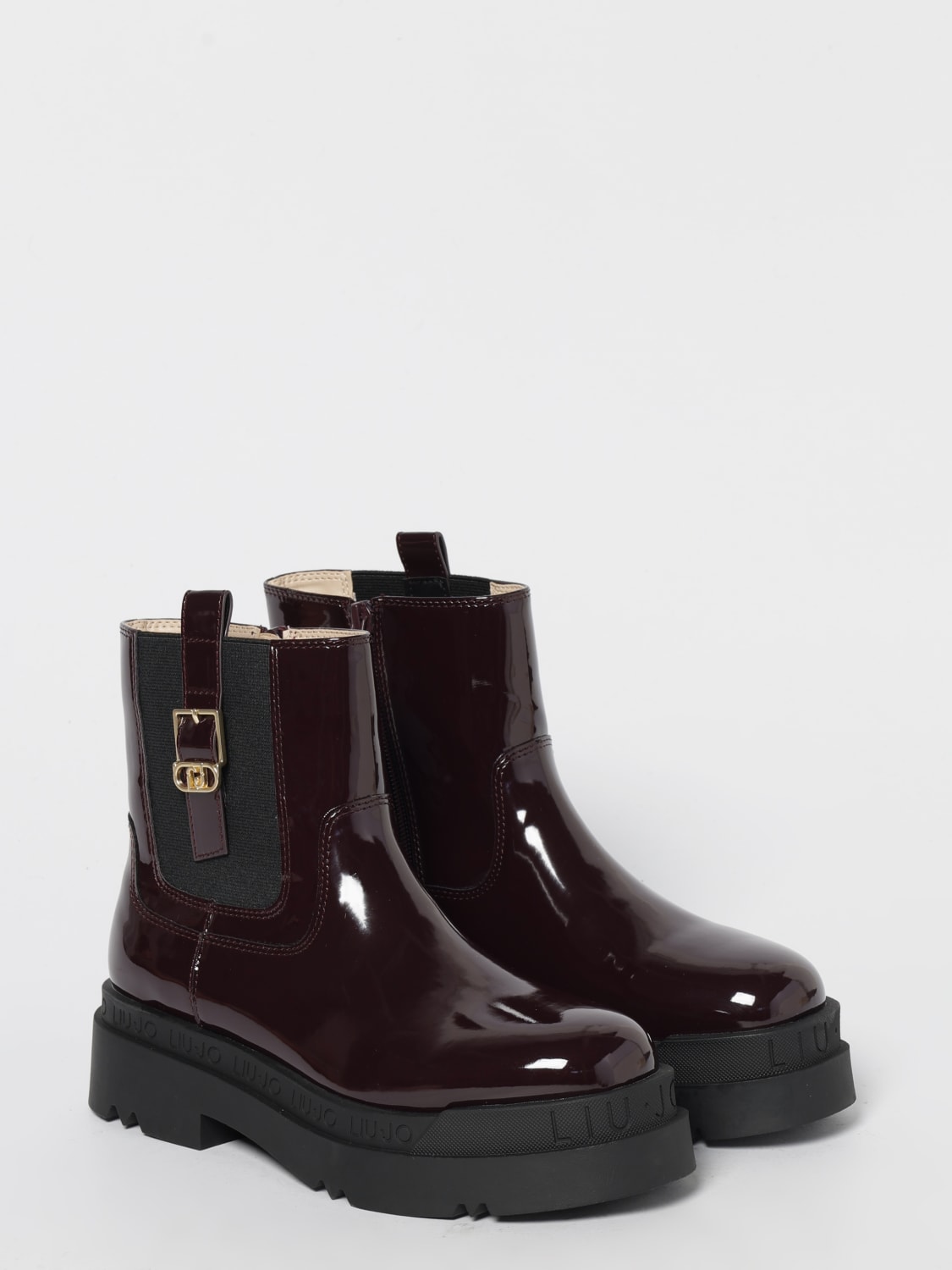 LIU JO BOOTS: Flat ankle boot woman Liu Jo, Ruby - Img 2
