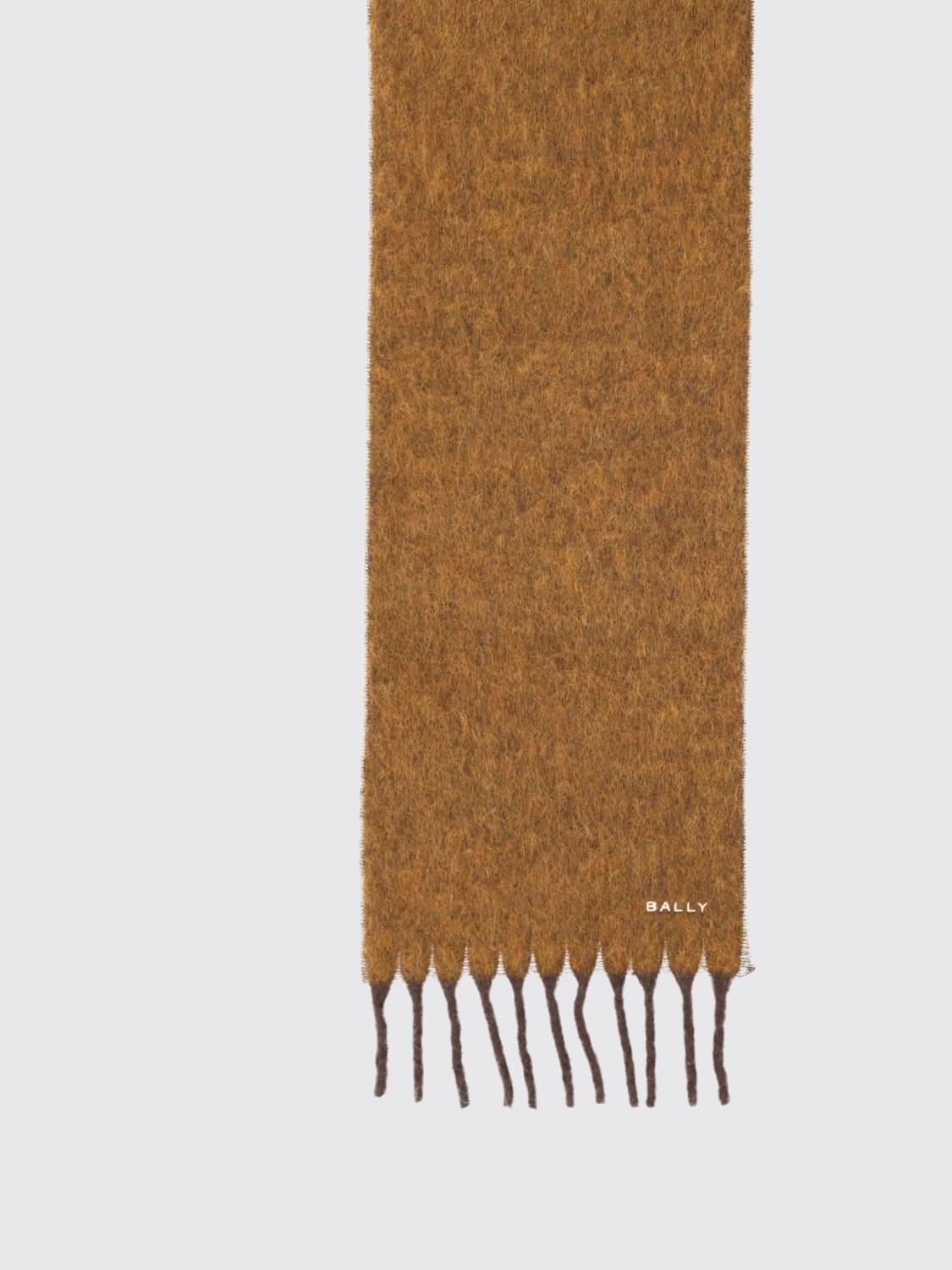 BALLY ÉCHARPE: Écharpe femme Bally, Marron - Img 2