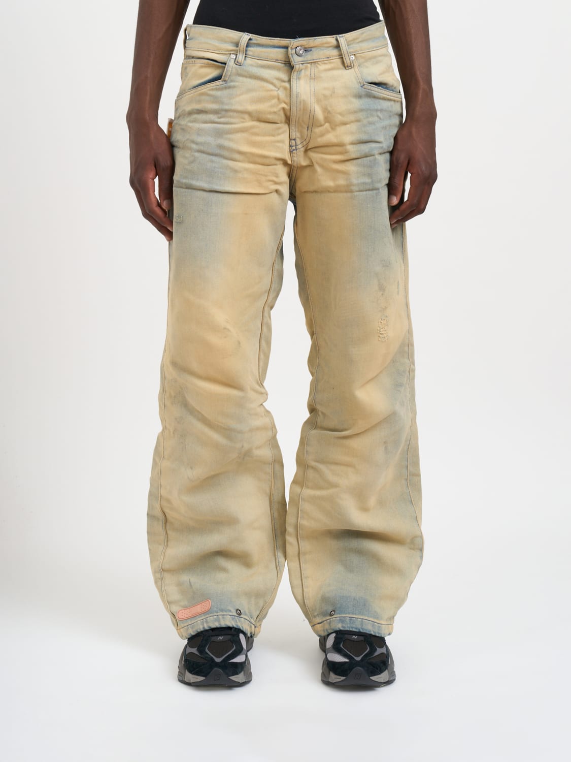 PDF JEANS: Jeans men Pdf, Beige - Img 1