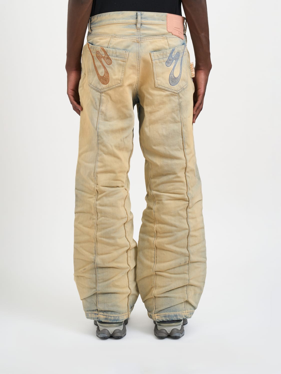 PDF JEANS: Jeans men Pdf, Beige - Img 2