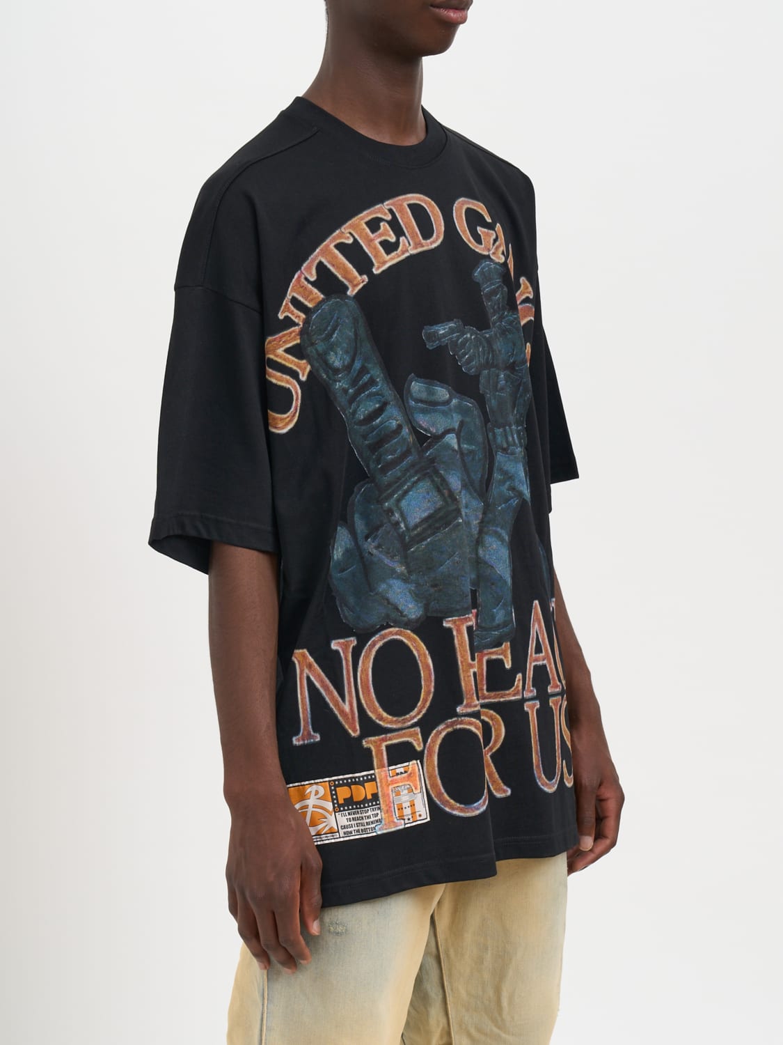 PDF CAMISETA: Camiseta hombre Pdf, Negro - Img 3