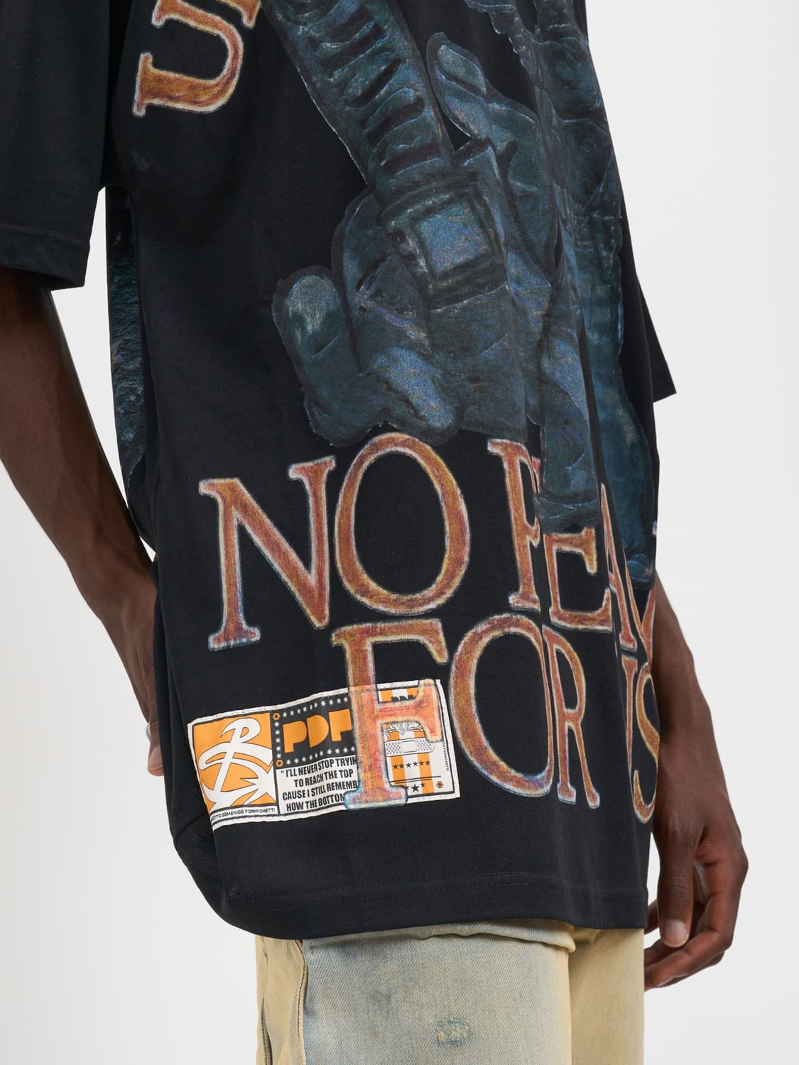 PDF CAMISETA: Camiseta hombre Pdf, Negro - Img 4